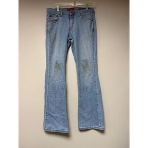 Levi's 515 Women's Light Wash Bootcut Stretch Jeans Low‎ Rise Size 10 Miss